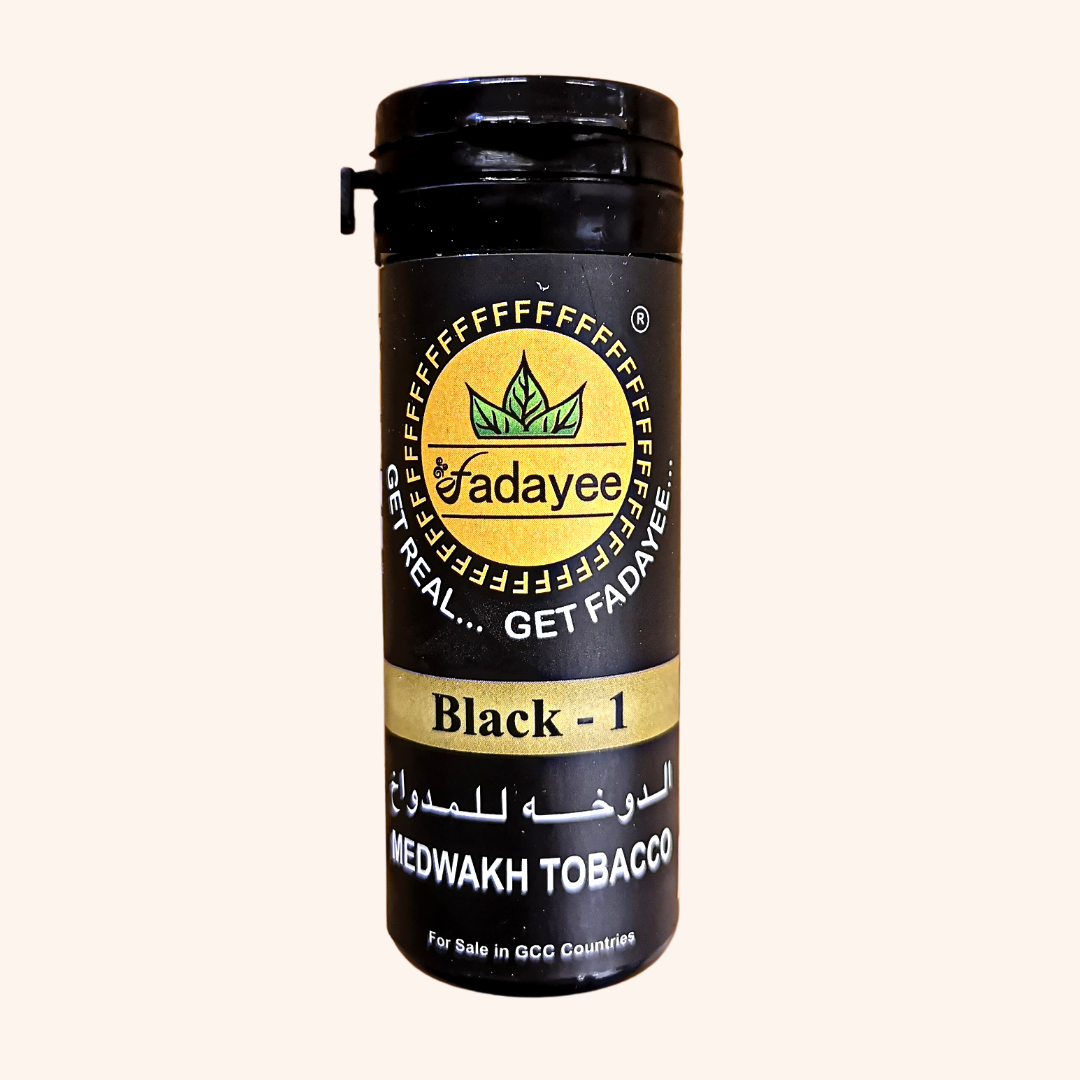 Fadayee Black 1 Dokha – 50ml / 13g