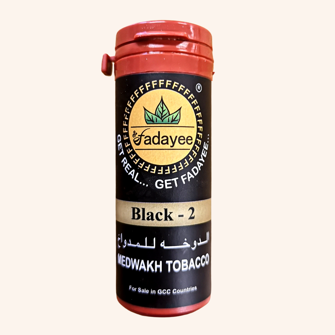 Fadayee Black 2 Dokha – 50ml / 13g