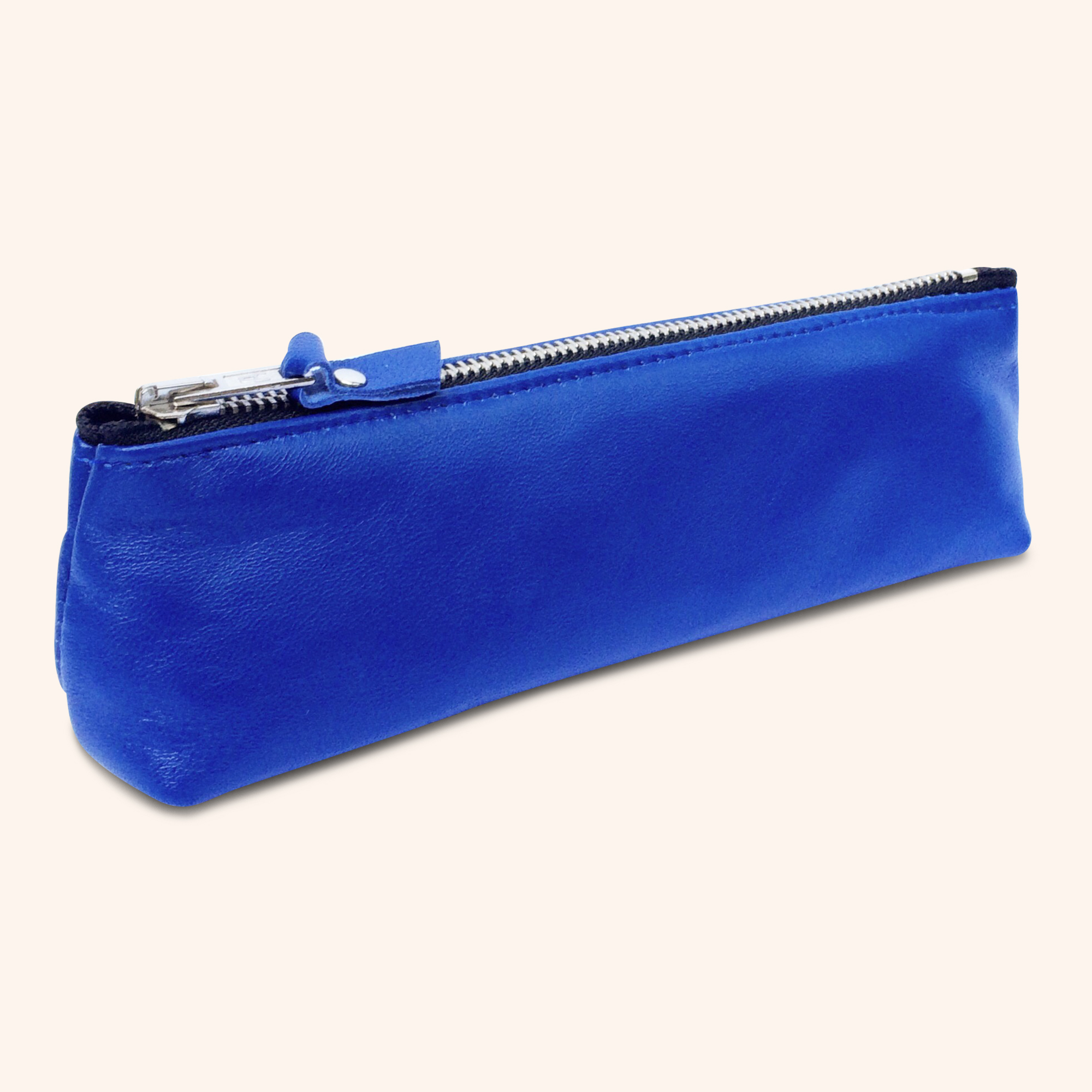 100% Genuine Leather Pouch – Cobalt Blue