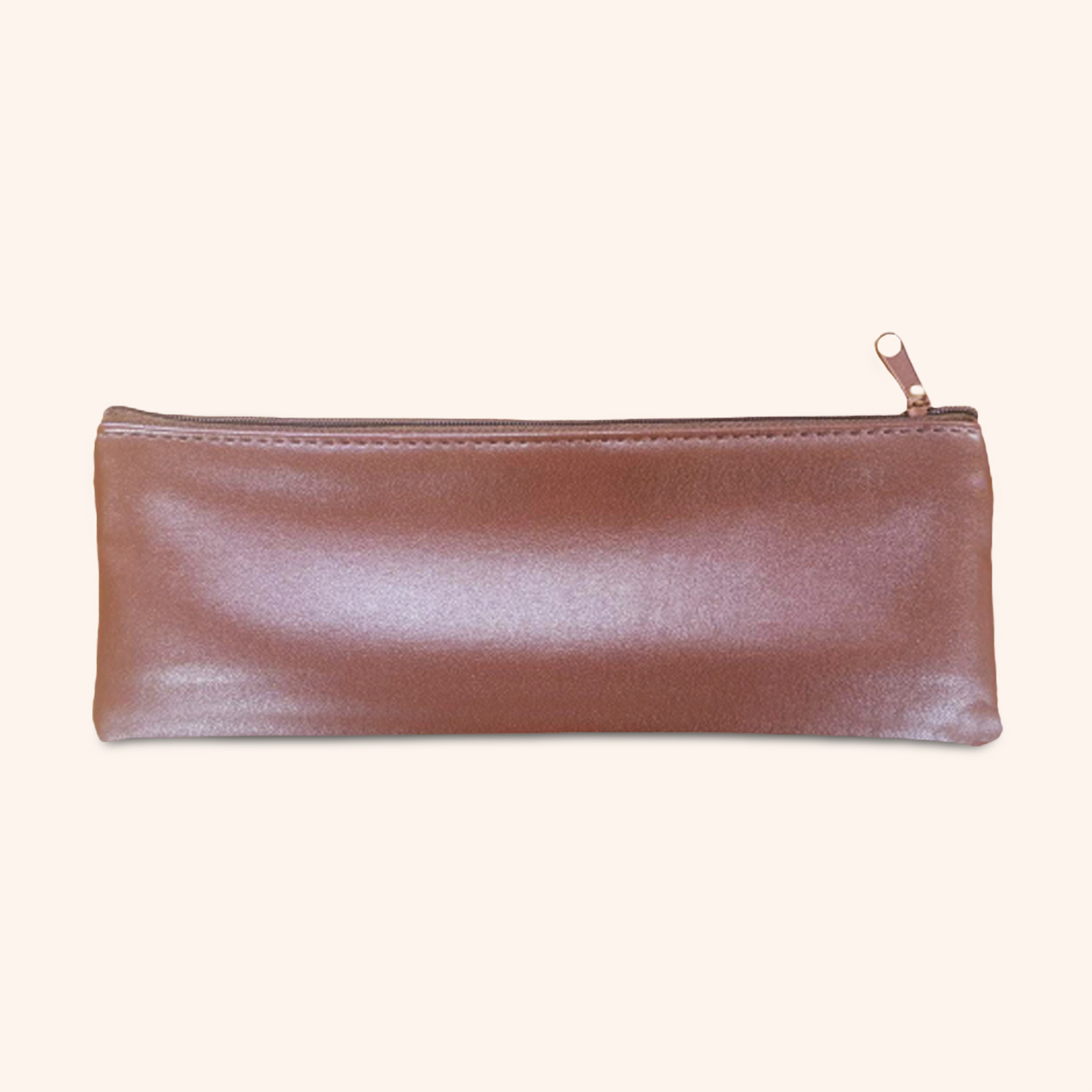 Grande Brown Faux Leather Pouches