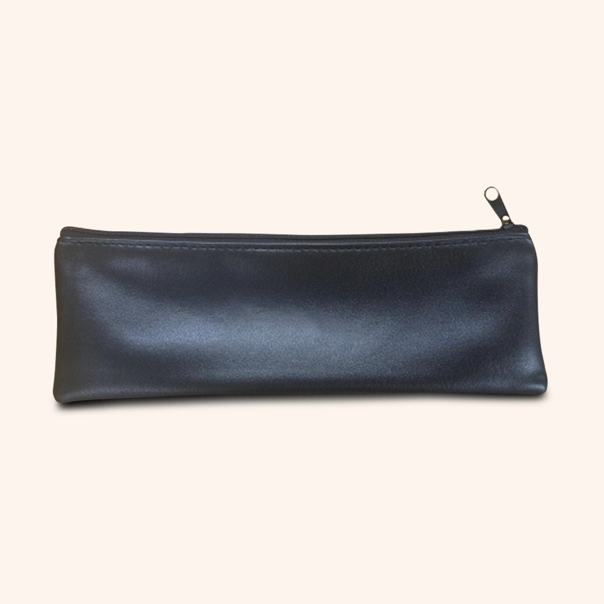 Grande Black Faux Leather Pouches