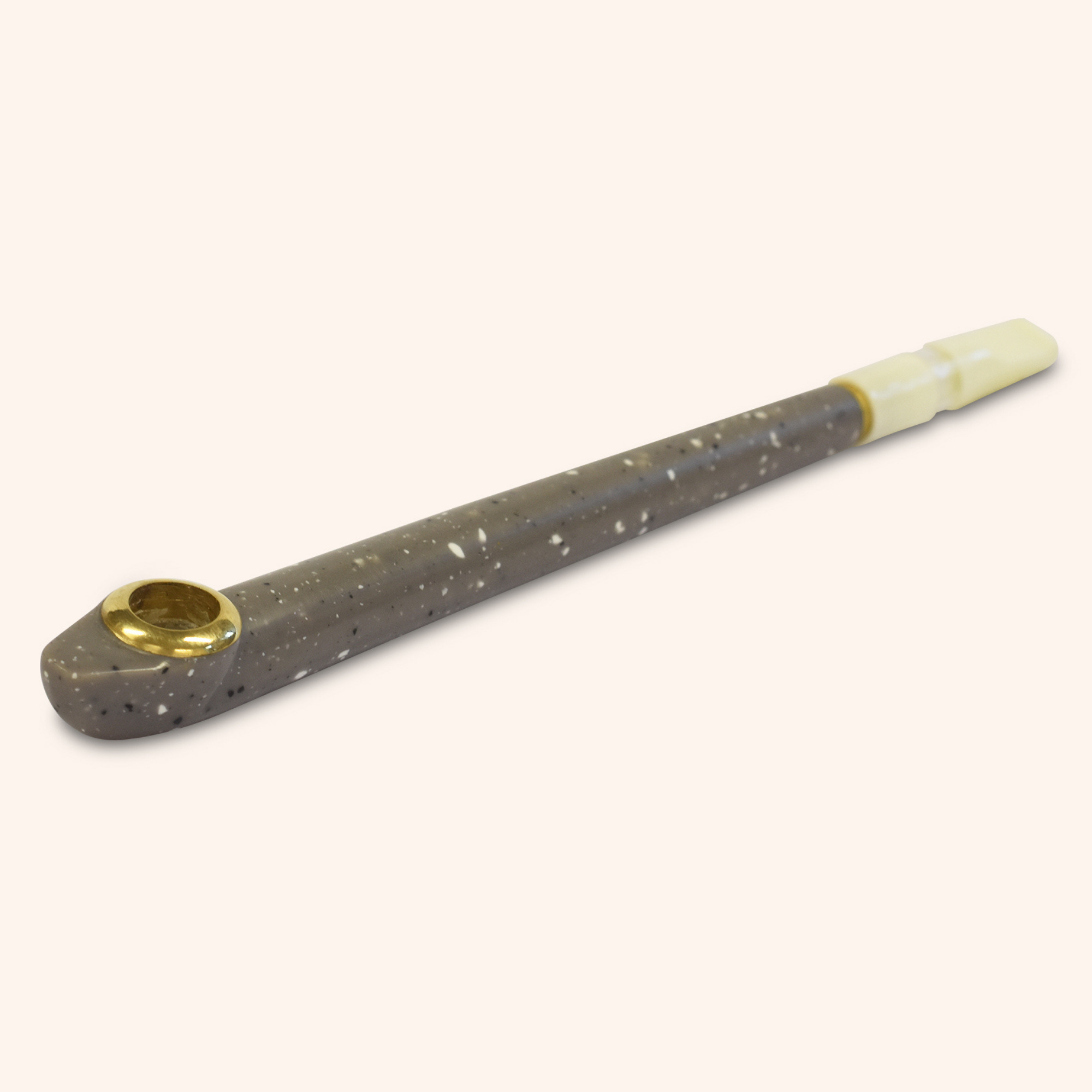 Fleckle Grey 506 Medwakh Pipe