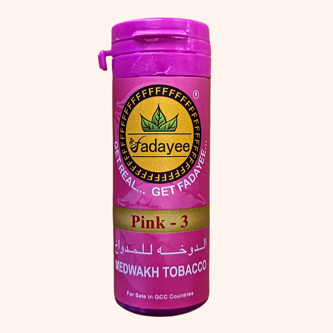 Fadayee Pink 3 Dokha – 50ml / 13g