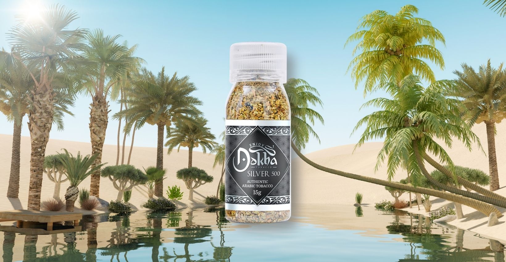 Silver 500 Strong Dokha Authentic from the UAE Enjoy Dokha