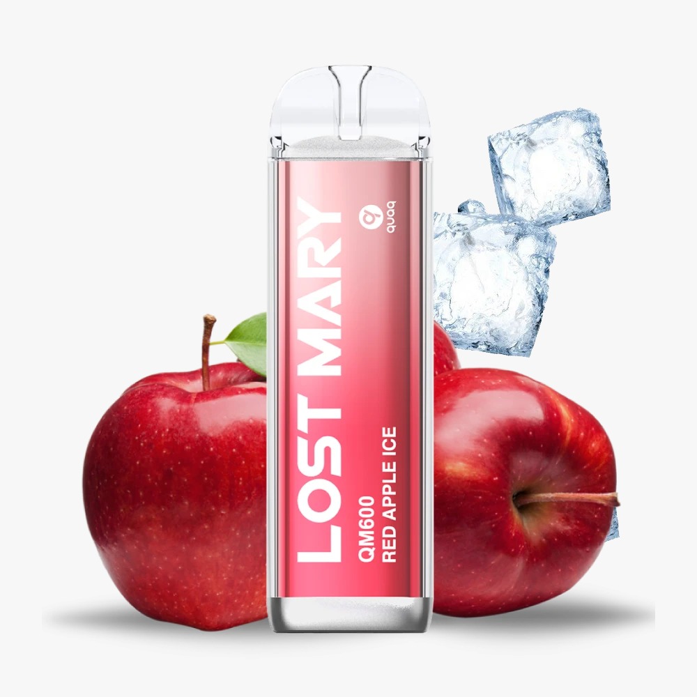 5 x Lost Mary Red Apple QM600 - Disposable Vapes