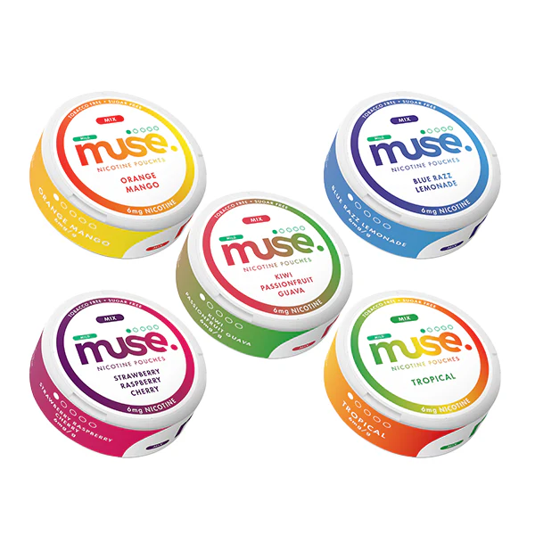 6mg Muse Nicotine Pouches (UK Made) &#8211; 20 Pouches