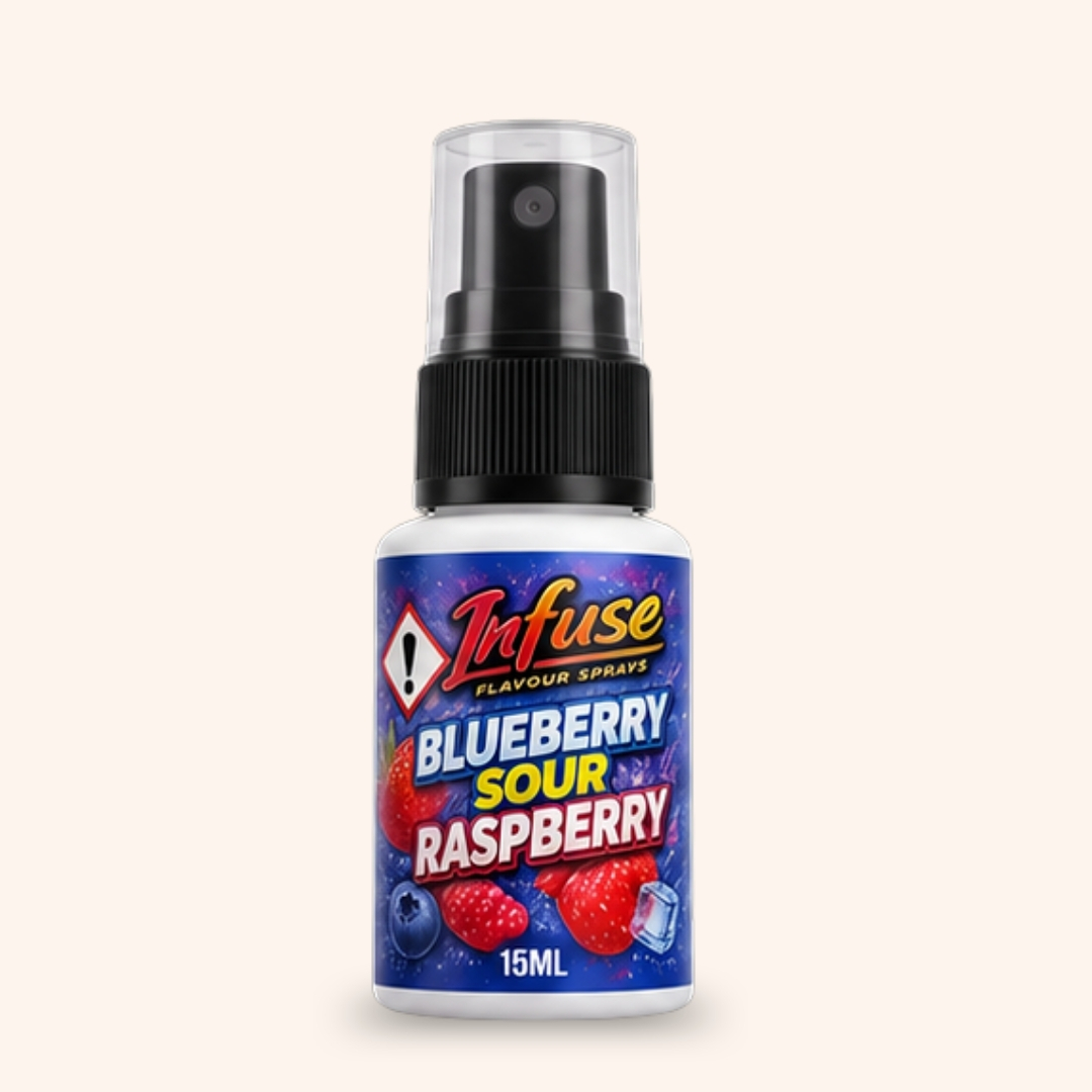 Blueberry Sour Raspberry 15ml – Infuse Flavour Spray
